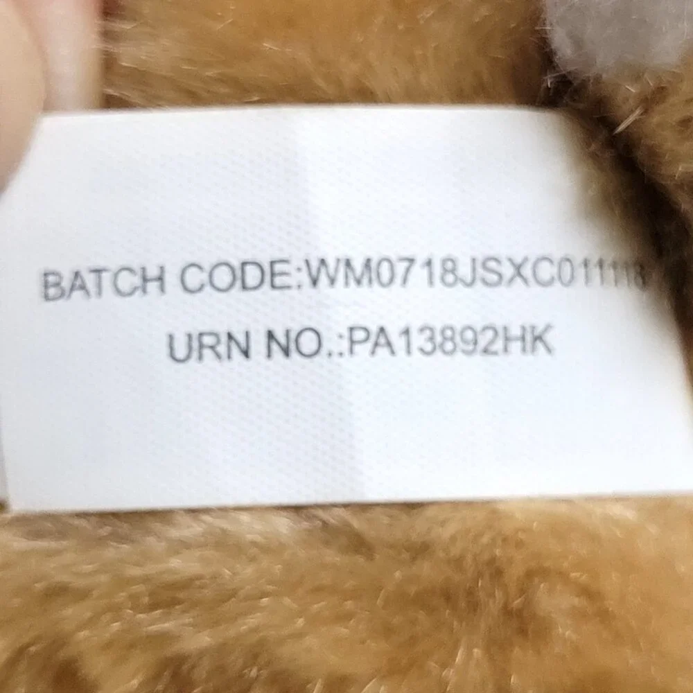 Walmart Brown Plush Bunny Rabbit 10" Stuffed Animal Realistic Easter Spring - Picture 9 of 9